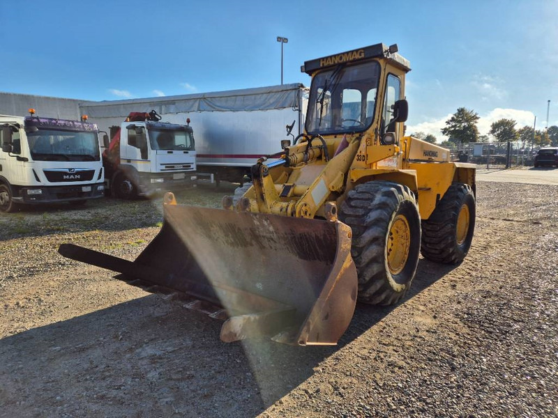 Wheel loader Hanomag 33 D //forks / Bucket//