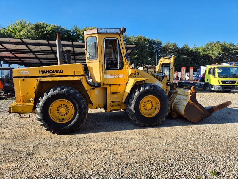 Wheel loader Hanomag 33 D //forks / Bucket//