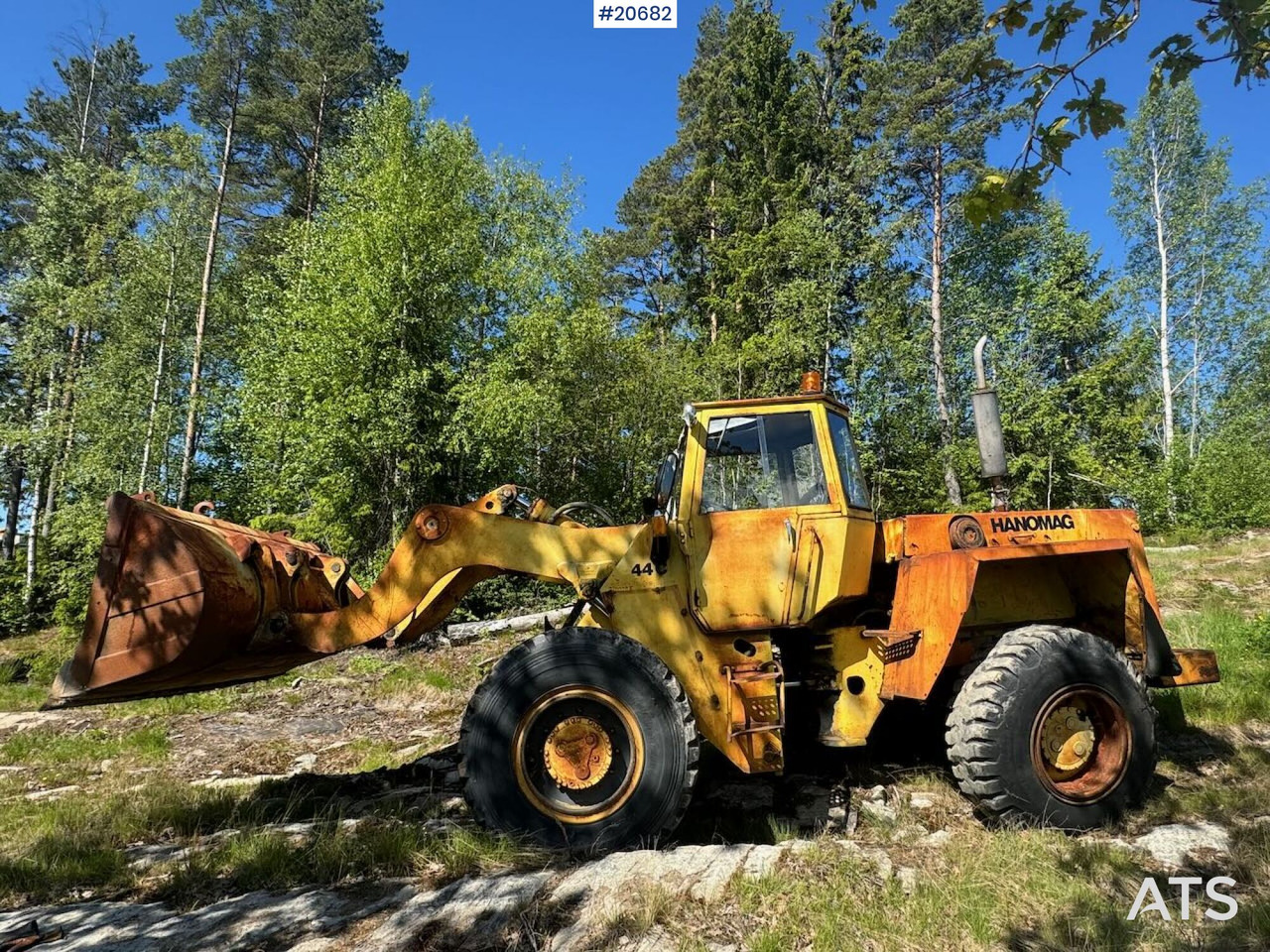 Wheel loader Hanomag 44
