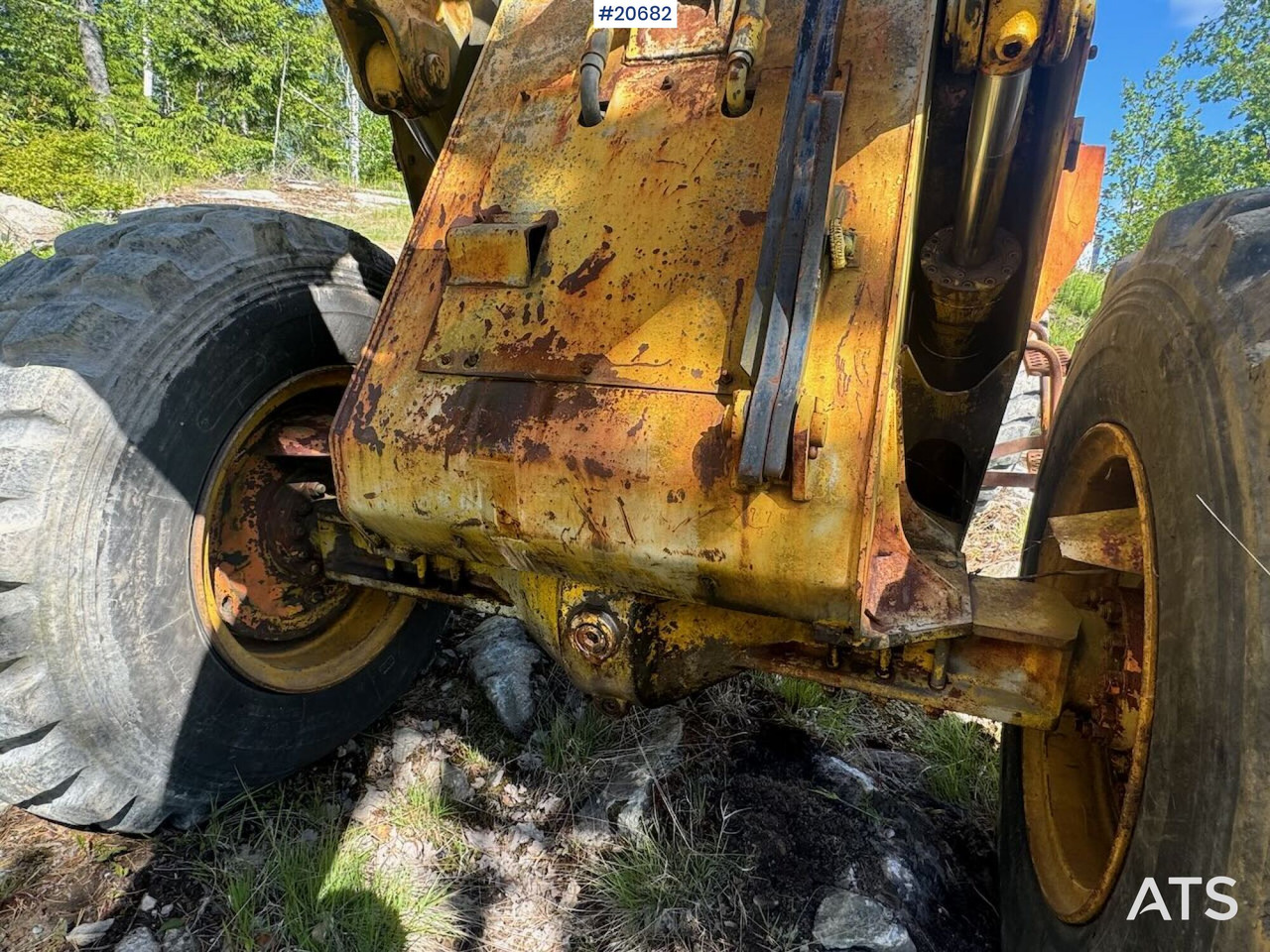 Wheel loader Hanomag 44