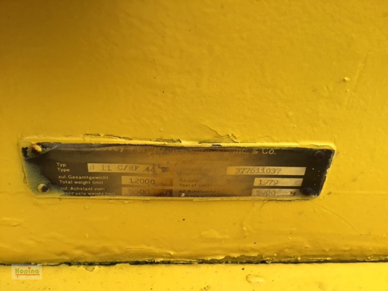 Wheel loader Hanomag 44C