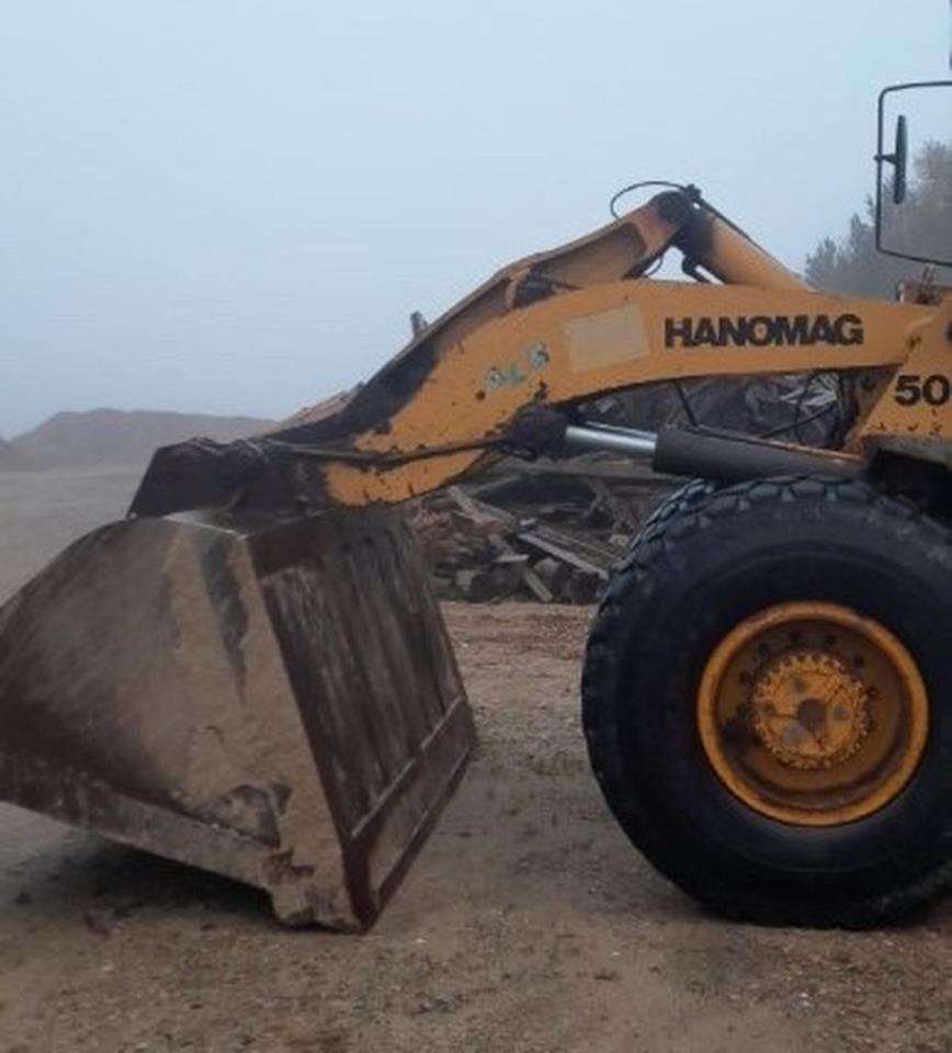 Wheel loader Hanomag 50E