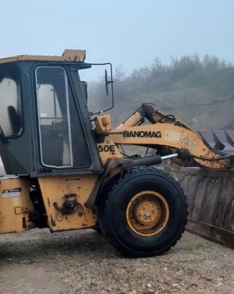 Wheel loader Hanomag 50E