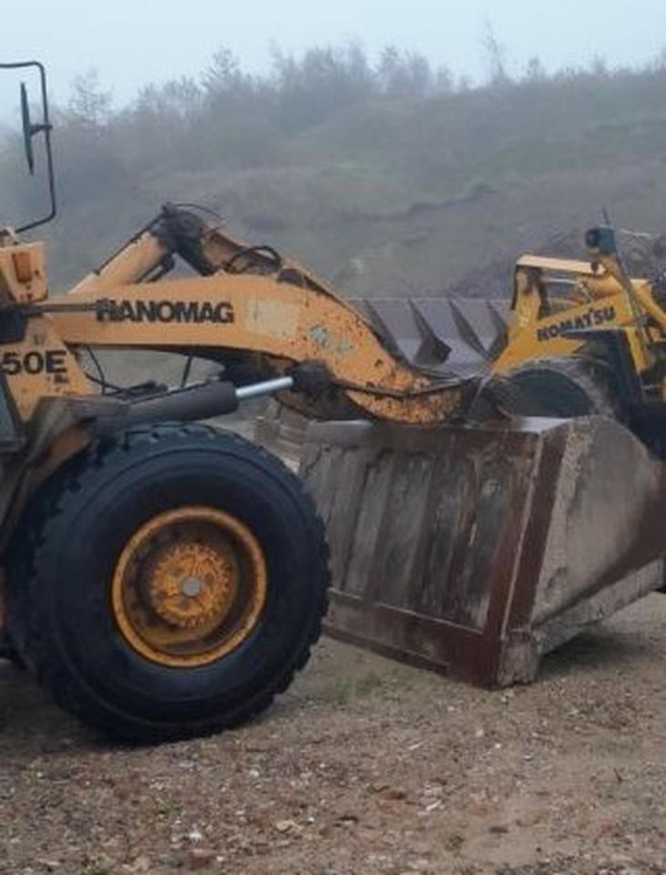 Wheel loader Hanomag 50E