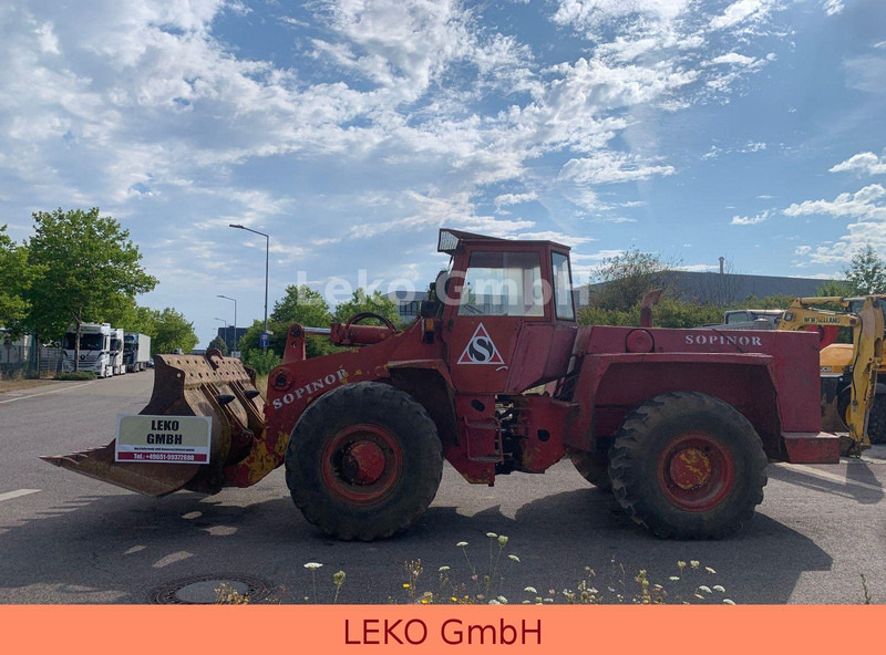 Wheel loader Hanomag B14C