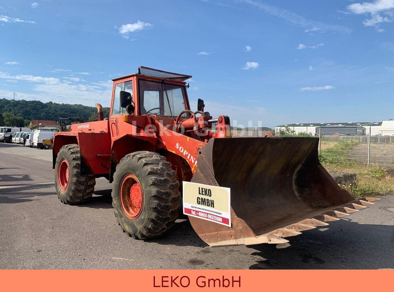 Wheel loader Hanomag B14C