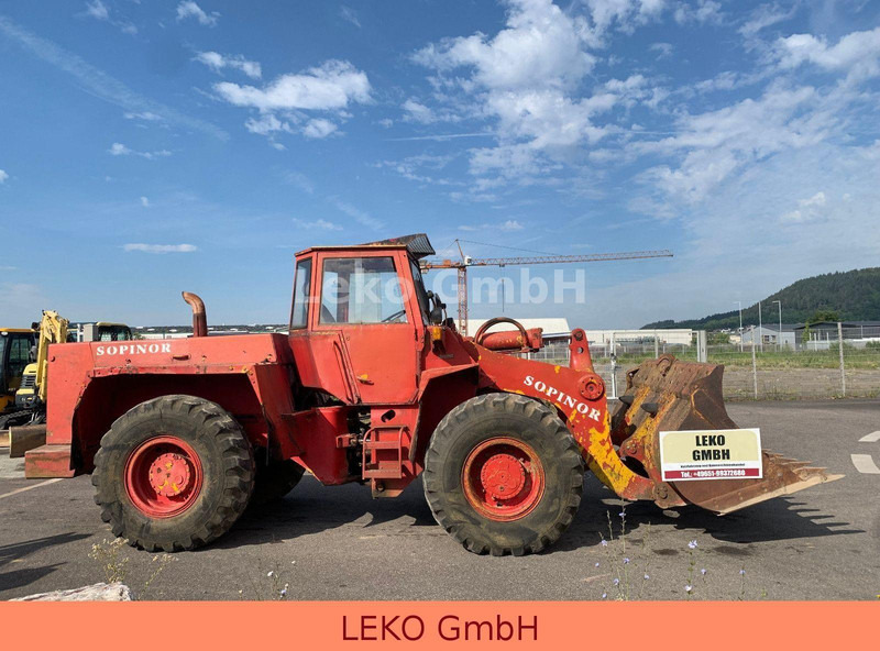 Wheel loader Hanomag B14C