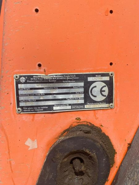 Wheel loader Hitachi LX290