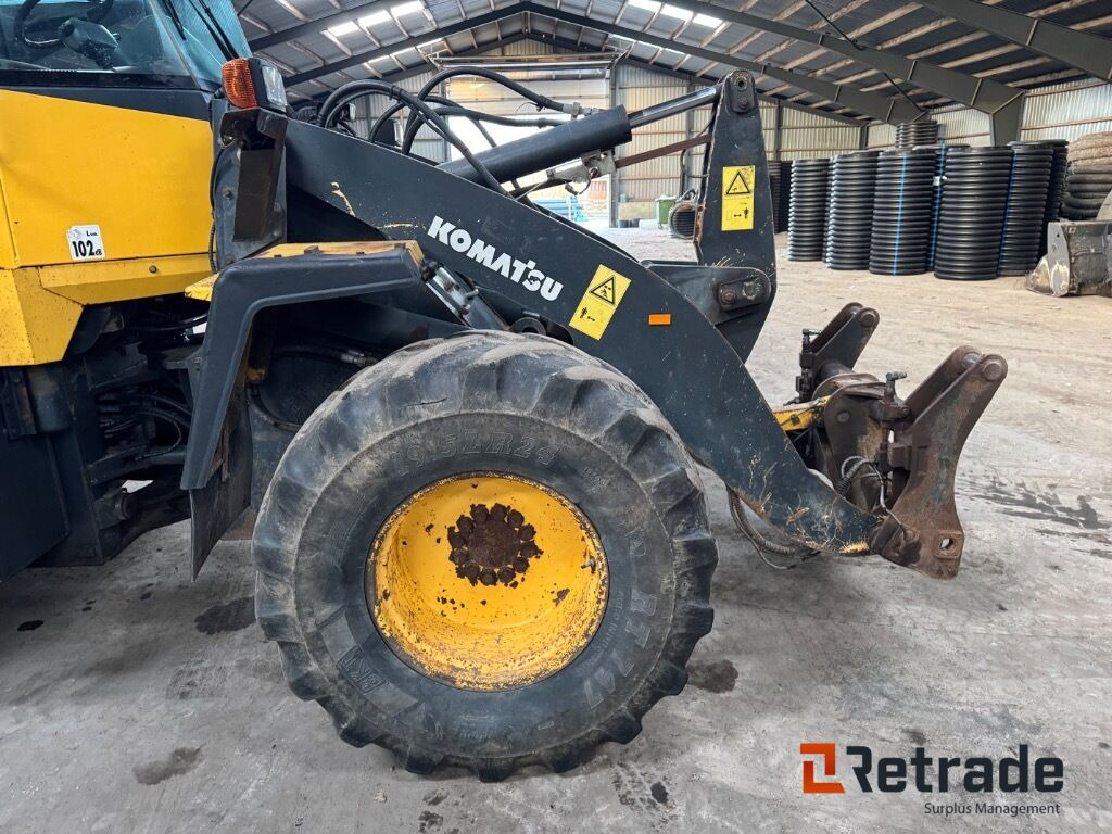 Wheel loader Hjullæsser Komatsu  WA 150