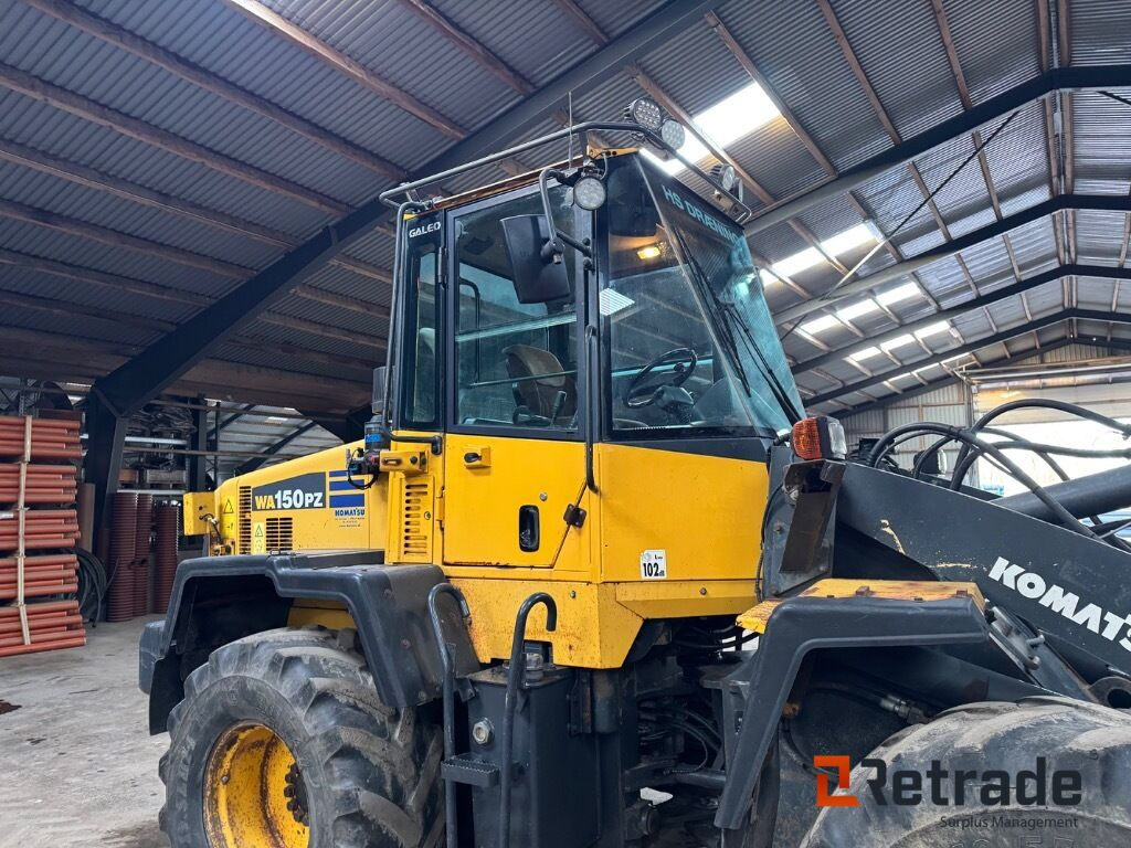 Wheel loader Hjullæsser Komatsu  WA 150