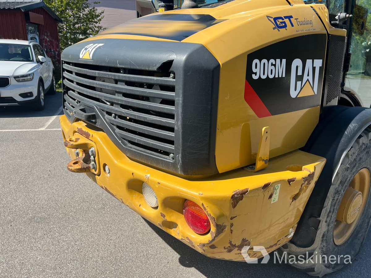 Wheel loader Hjullastare CAT 906M med redskap