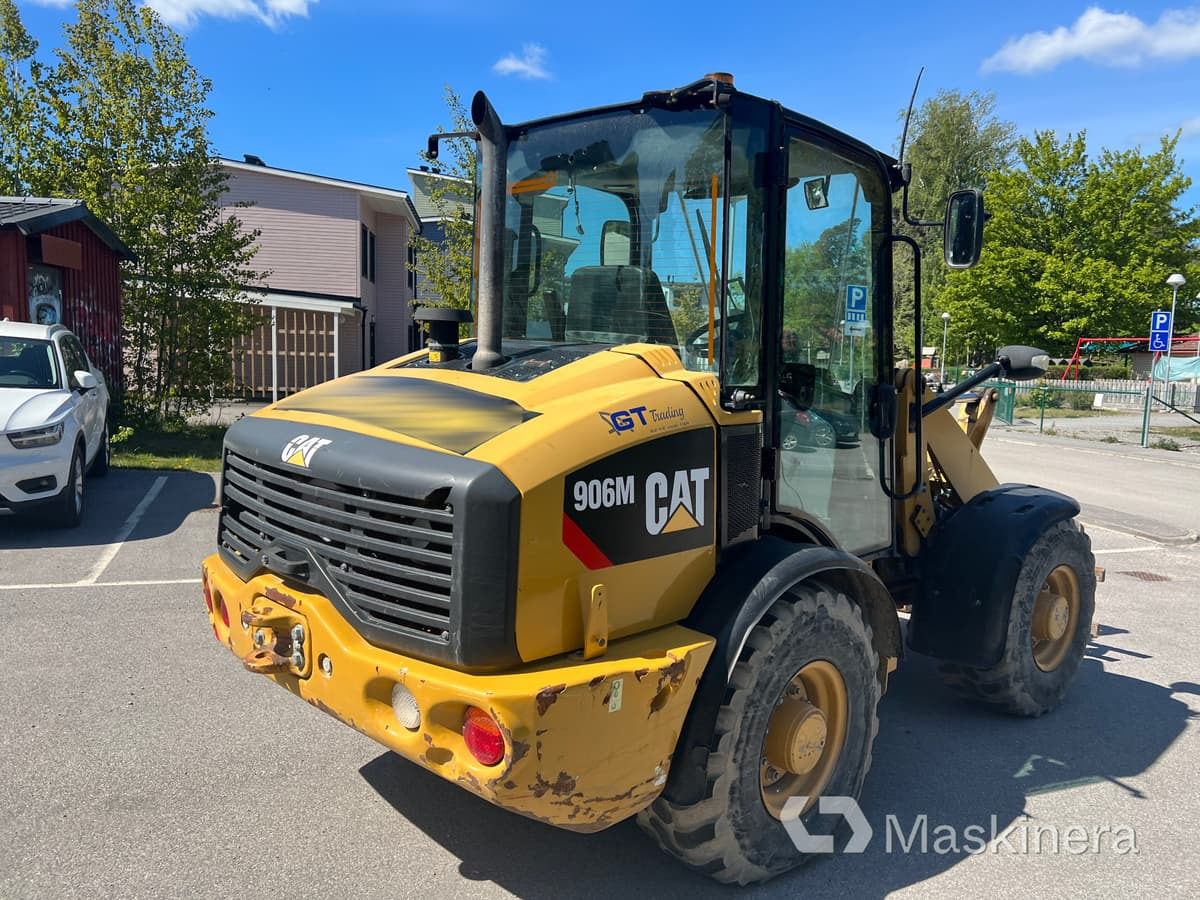Wheel loader Hjullastare CAT 906M med redskap