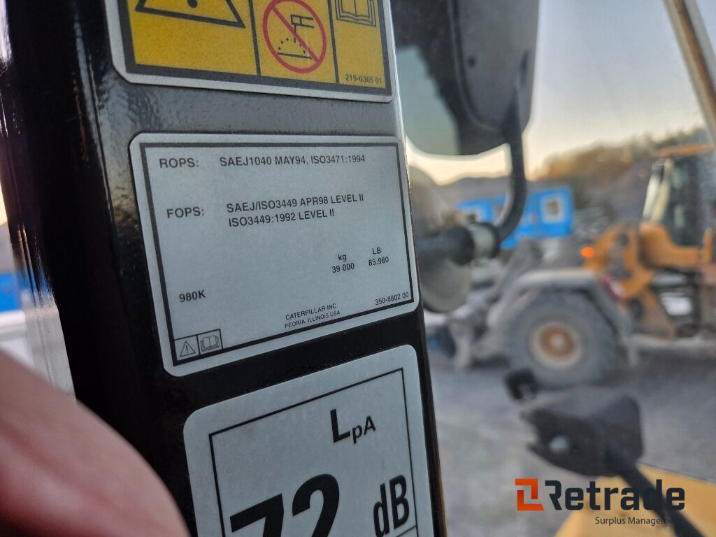 Wheel loader Hjullastare CAT 980K