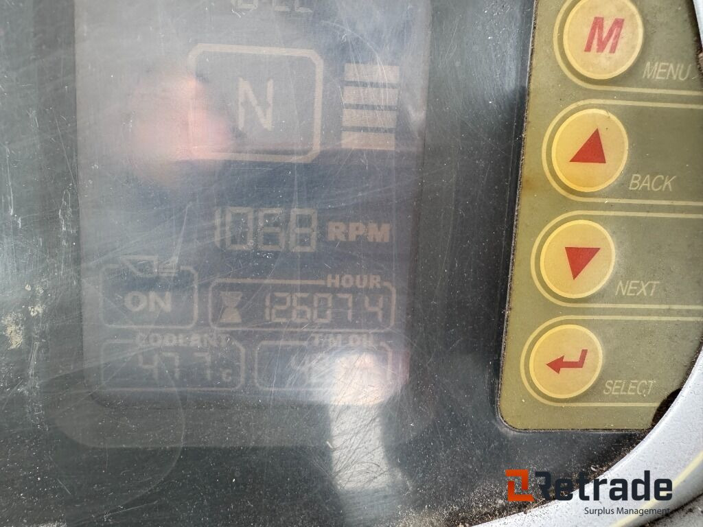 Wheel loader Hjullastare Hyundai HL730 TM-7 med planerskopa