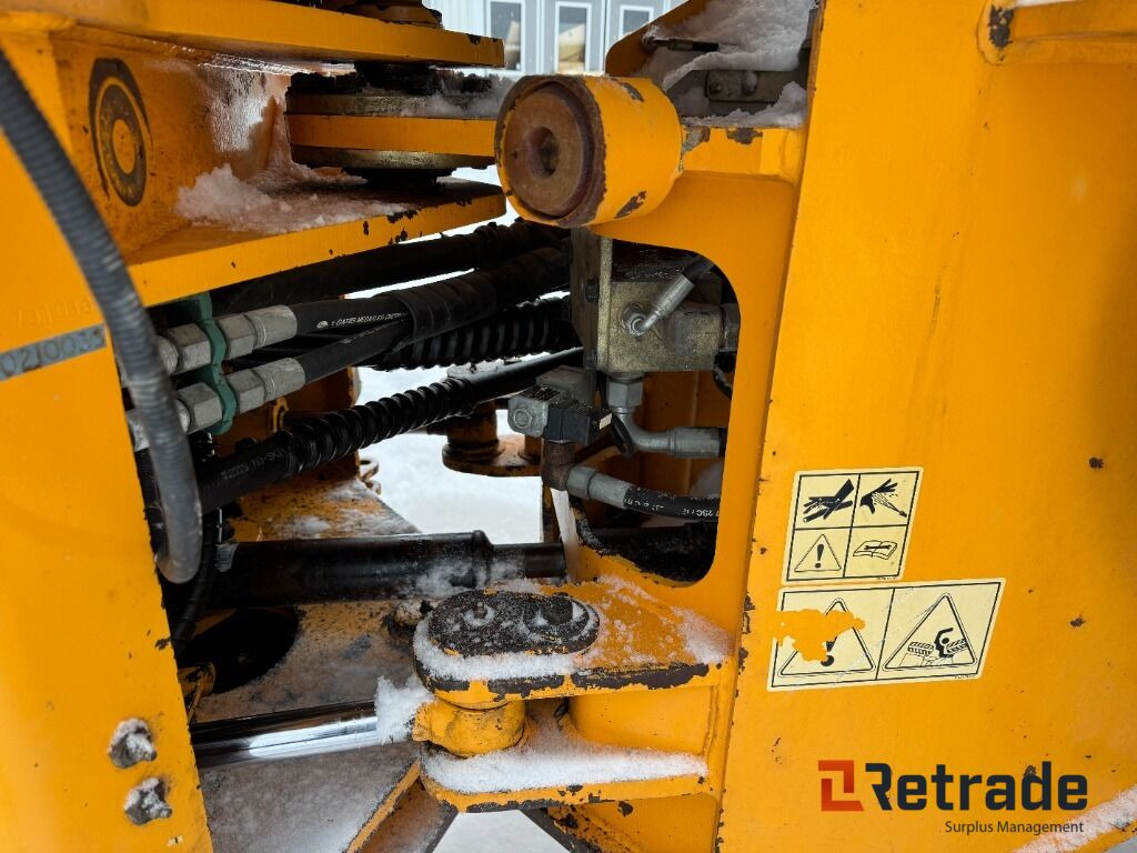 Wheel loader Hjullastare Hyundai HL730 TM-7 med planerskopa