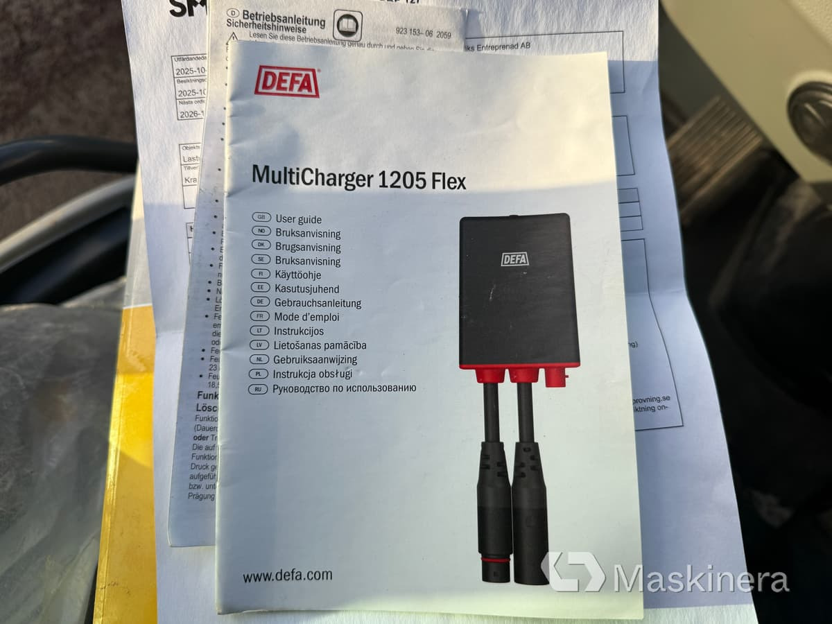 Wheel loader Hjullastare Kramer 5040 med tillbehör