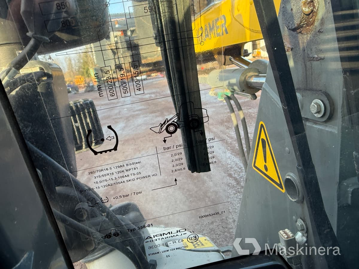 Wheel loader Hjullastare Kramer 5040 med tillbehör