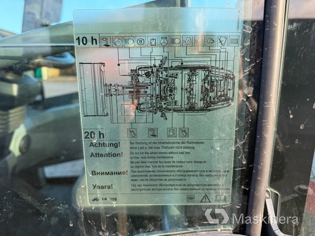 Wheel loader Hjullastare Kramer 5040 med tillbehör