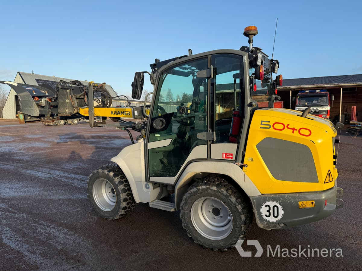 Wheel loader Hjullastare Kramer 5040 med tillbehör