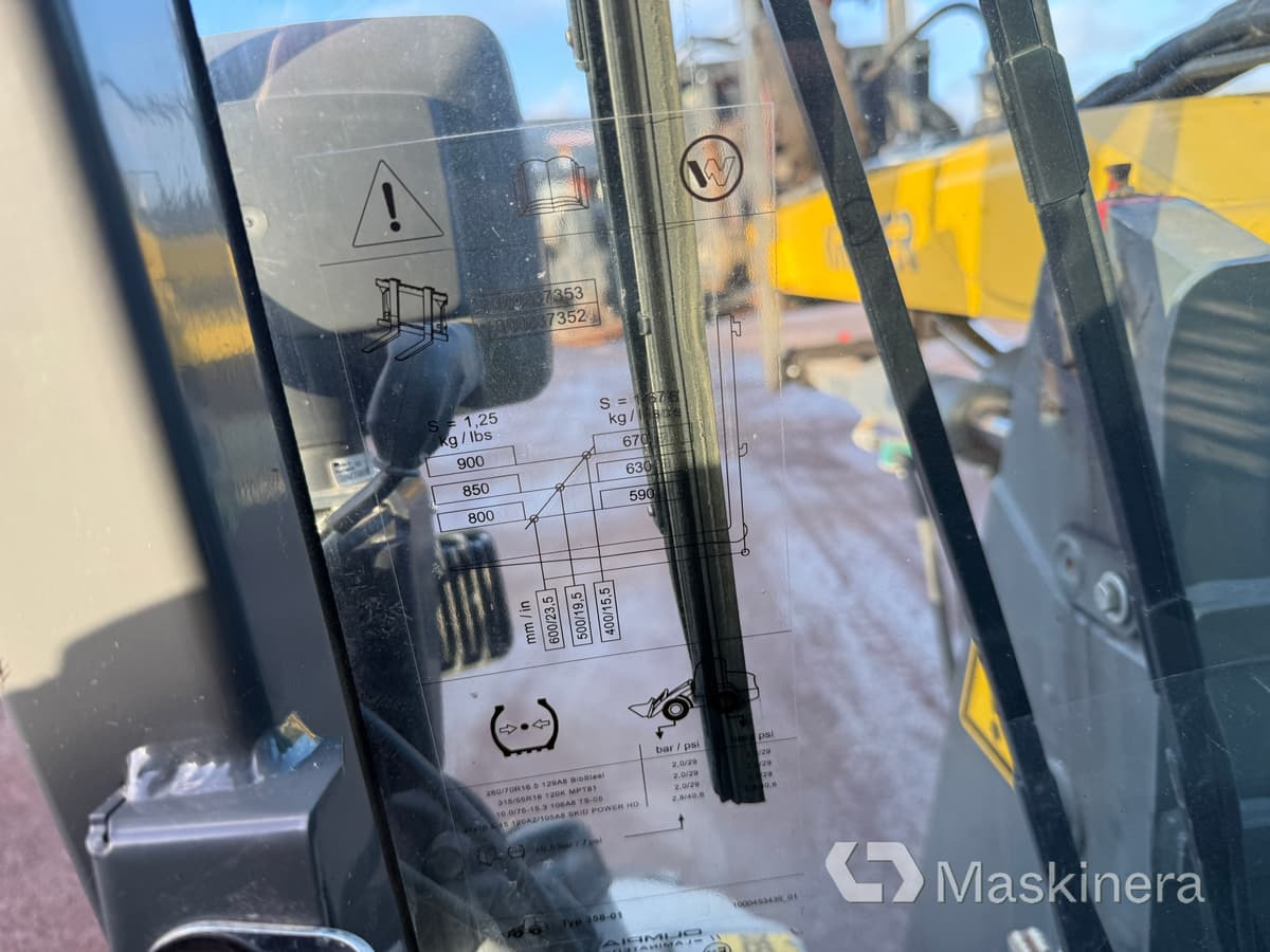 Wheel loader Hjullastare Kramer 5040 med tillbehör