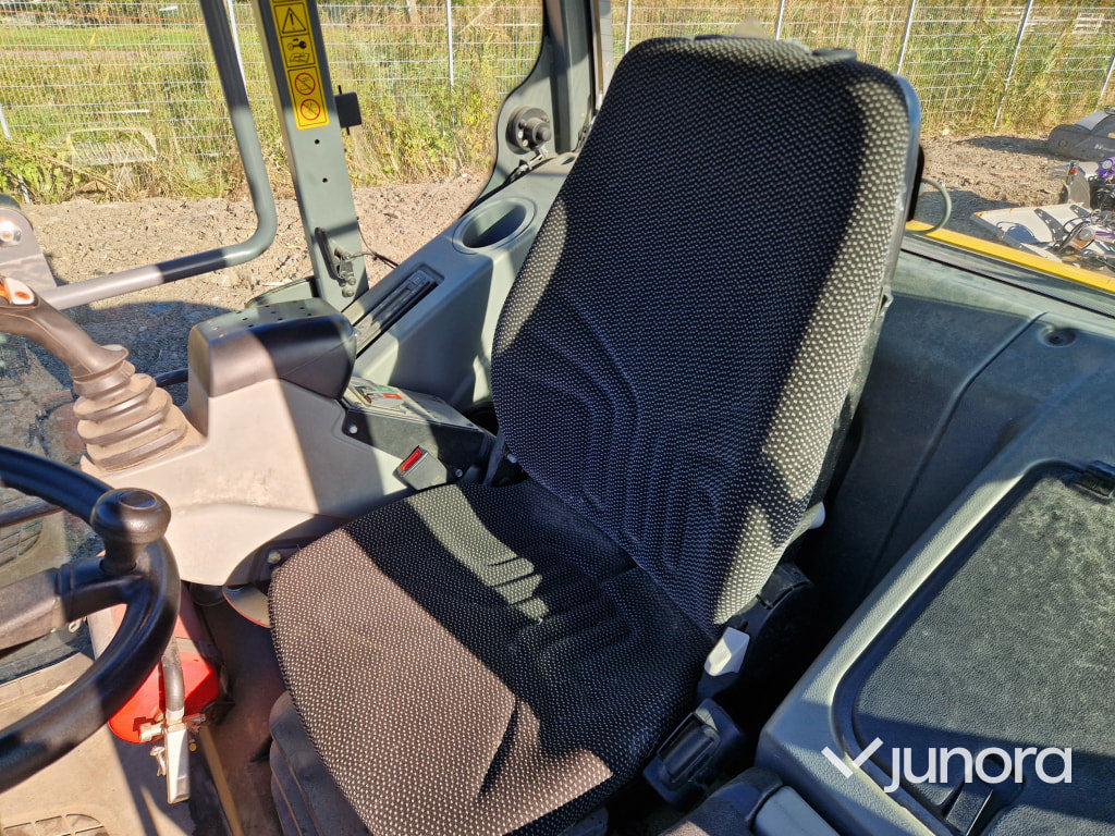 Wheel loader Hjullastare - Kramer 8115, med vikplog Holms