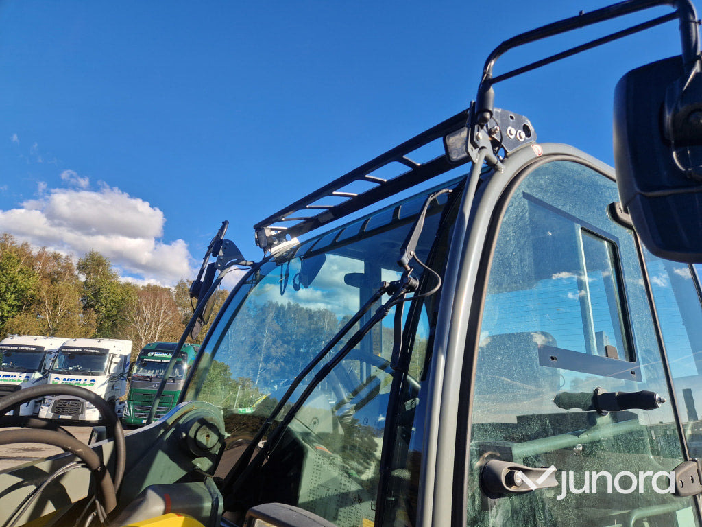 Wheel loader Hjullastare - Kramer 8115, med vikplog Holms