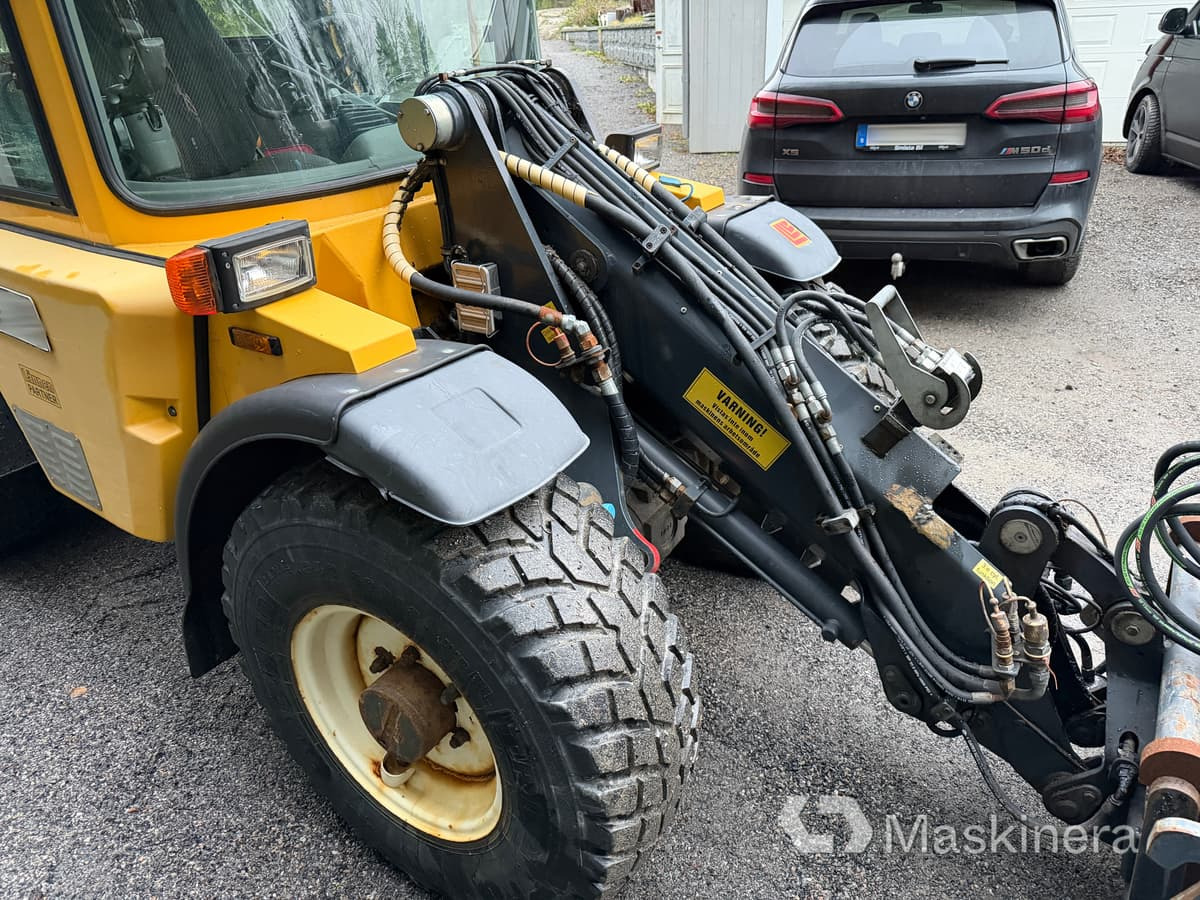 Wheel loader Hjullastare Lundberg 4200 Ls med vikplog