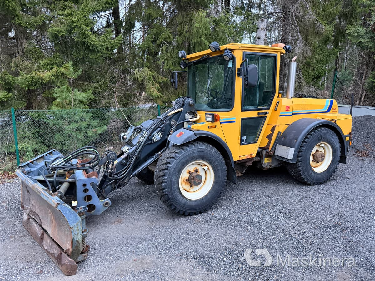 Wheel loader Hjullastare Lundberg 4200 Ls med vikplog