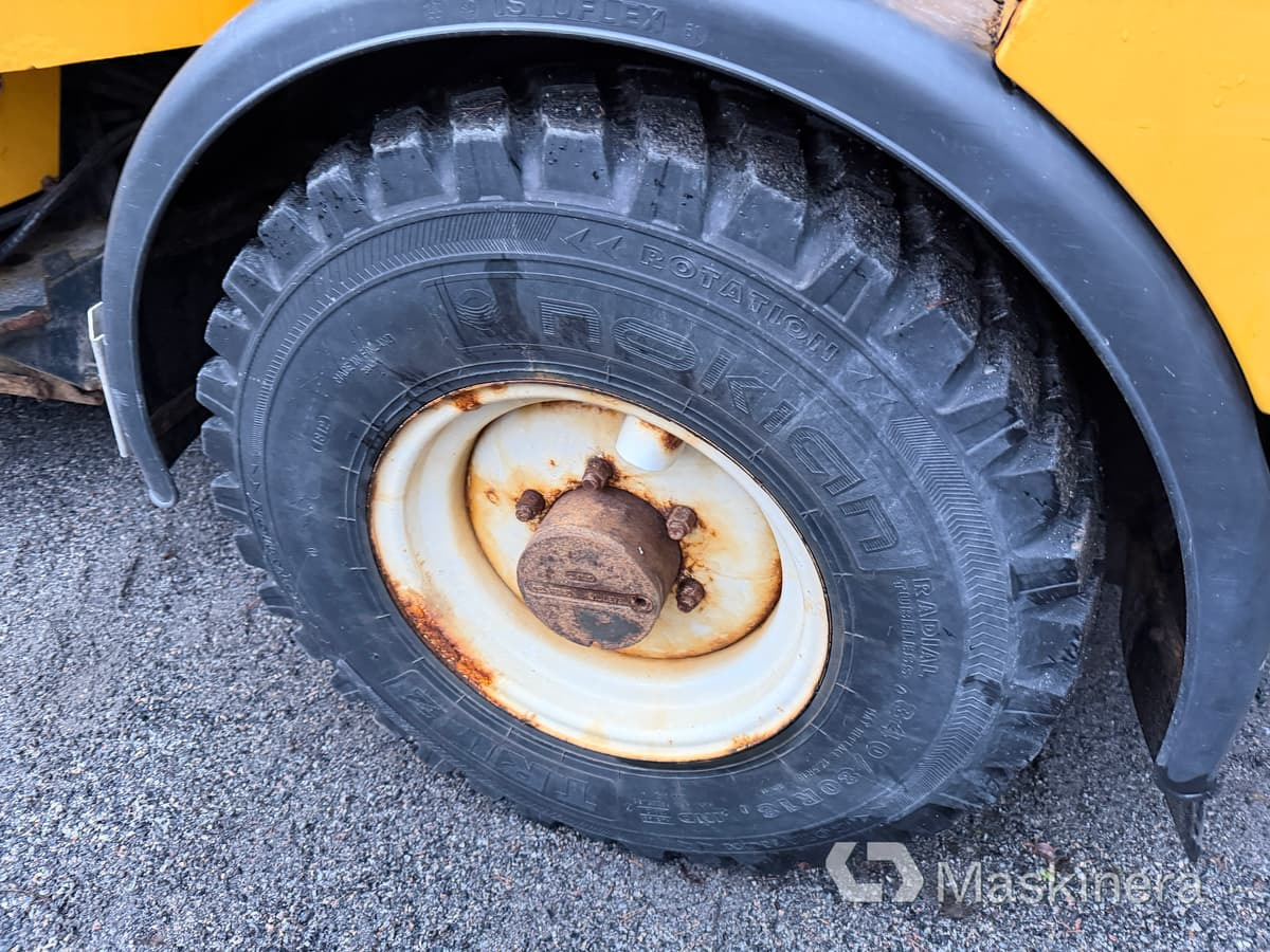 Wheel loader Hjullastare Lundberg 4200 Ls med vikplog