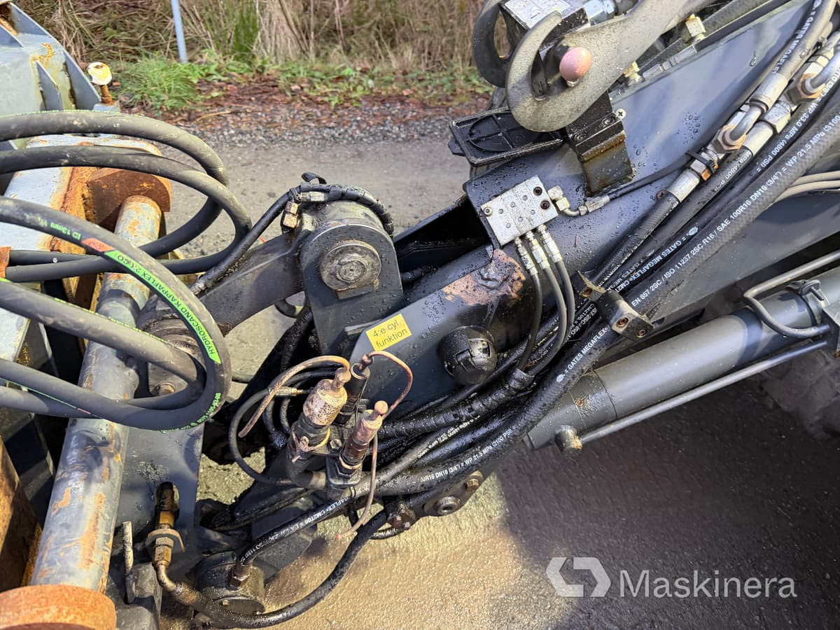 Wheel loader Hjullastare Lundberg 4200 Ls med vikplog