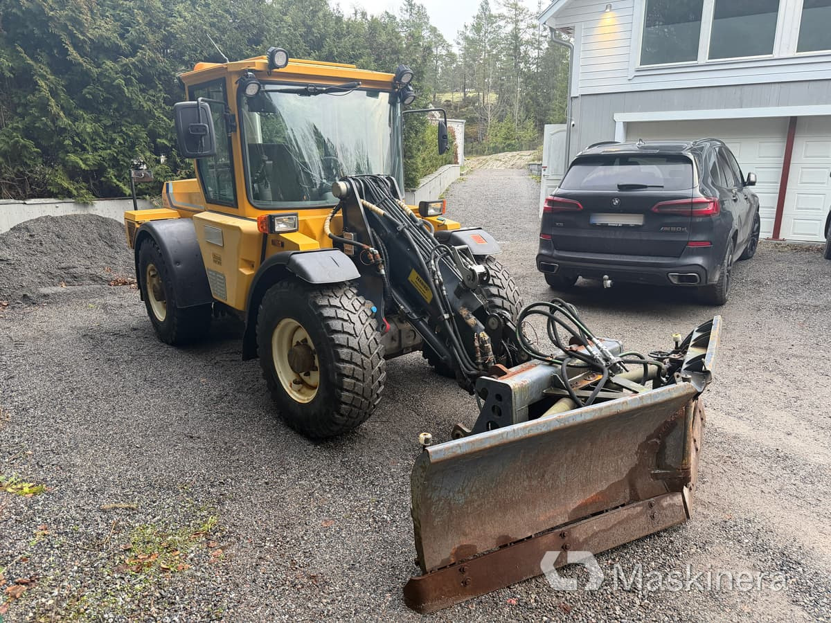 Wheel loader Hjullastare Lundberg 4200 Ls med vikplog