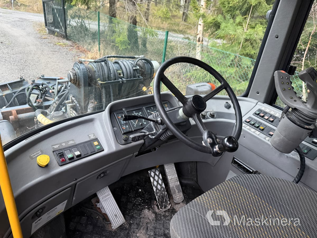 Wheel loader Hjullastare Lundberg 4200 Ls med vikplog