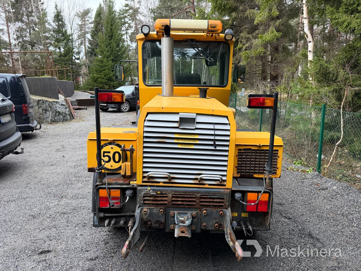 Wheel loader Hjullastare Lundberg 4200 Ls med vikplog