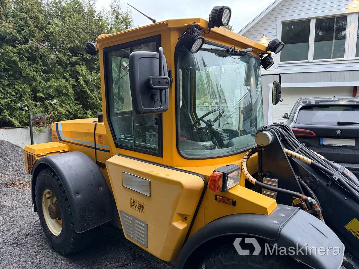 Wheel loader Hjullastare Lundberg 4200 Ls med vikplog