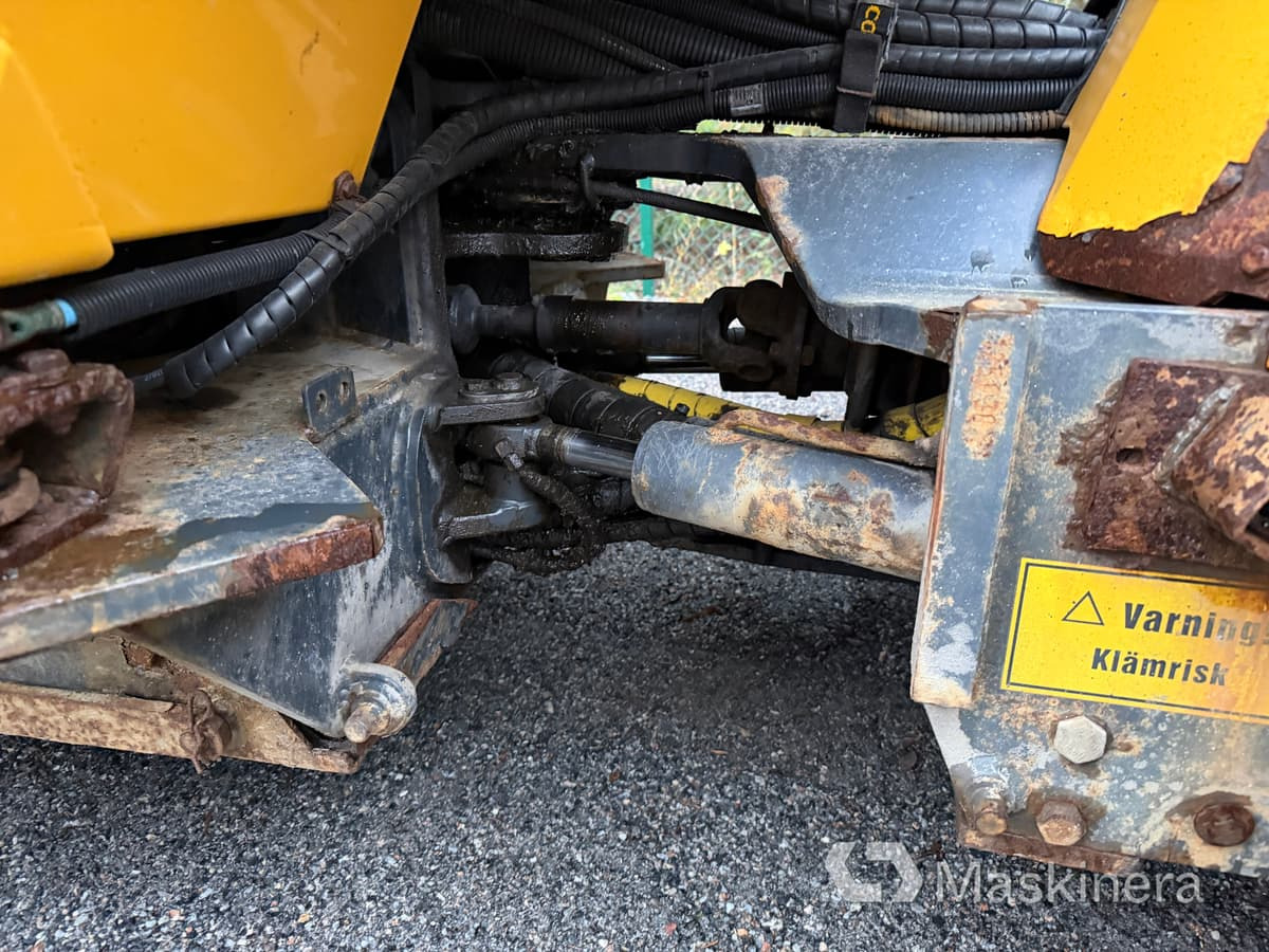 Wheel loader Hjullastare Lundberg 4200 Ls med vikplog