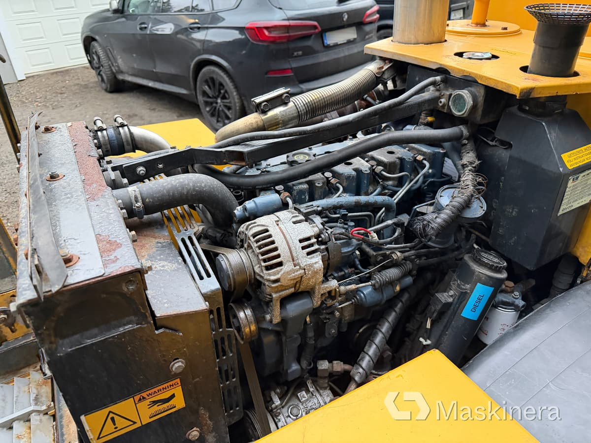 Wheel loader Hjullastare Lundberg 4200 Ls med vikplog