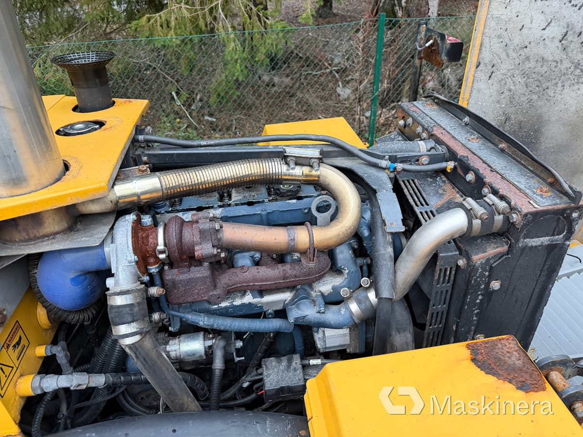 Wheel loader Hjullastare Lundberg 4200 Ls med vikplog