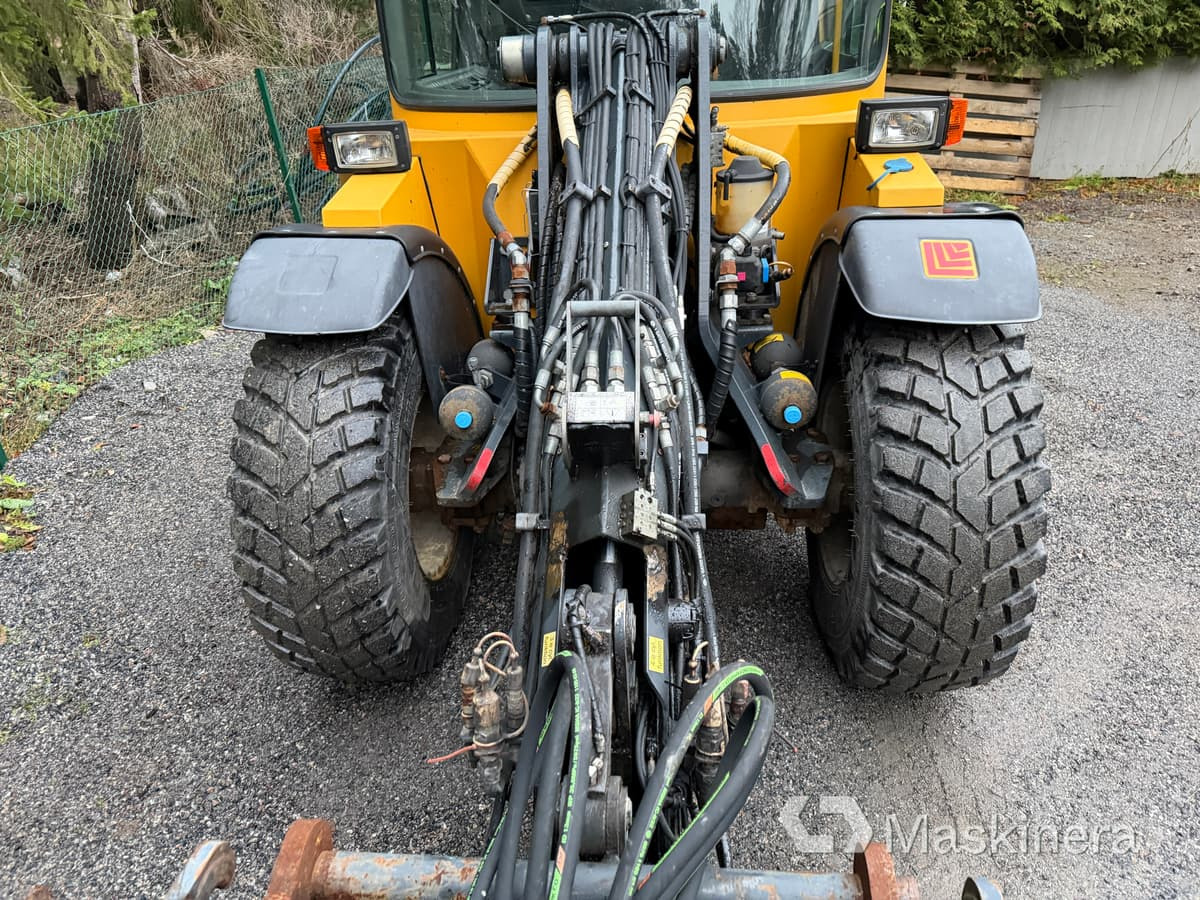 Wheel loader Hjullastare Lundberg 4200 Ls med vikplog
