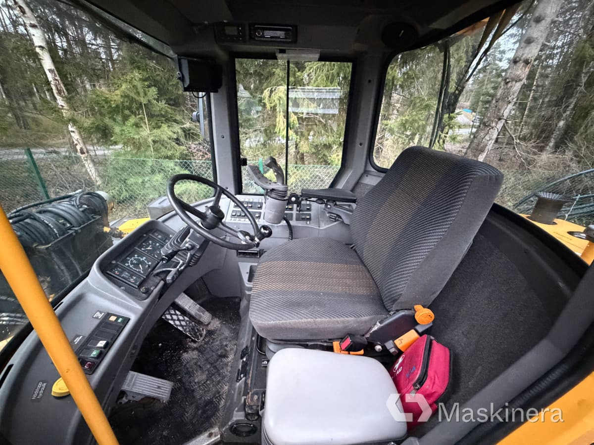 Wheel loader Hjullastare Lundberg 4200 Ls med vikplog