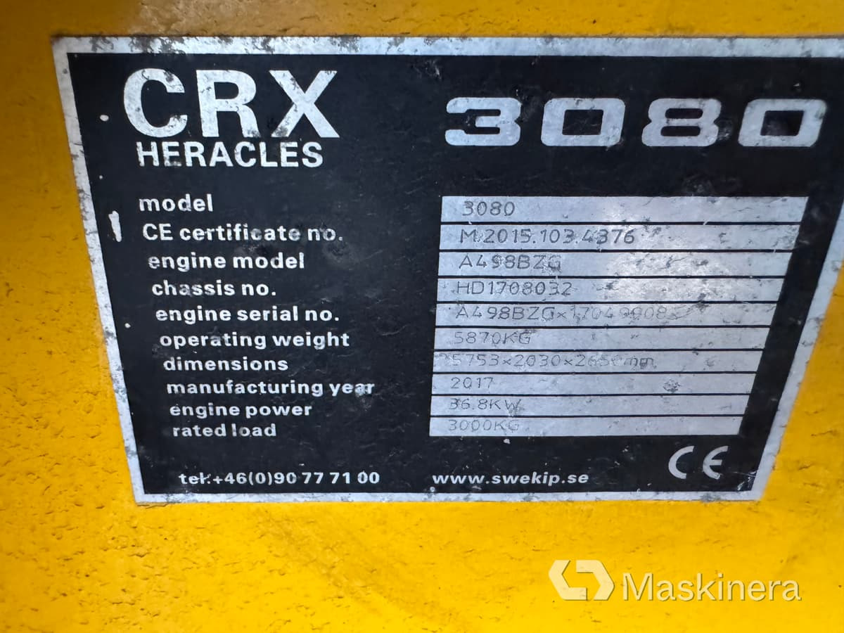 Wheel loader Hjullastare Sweskip 3080