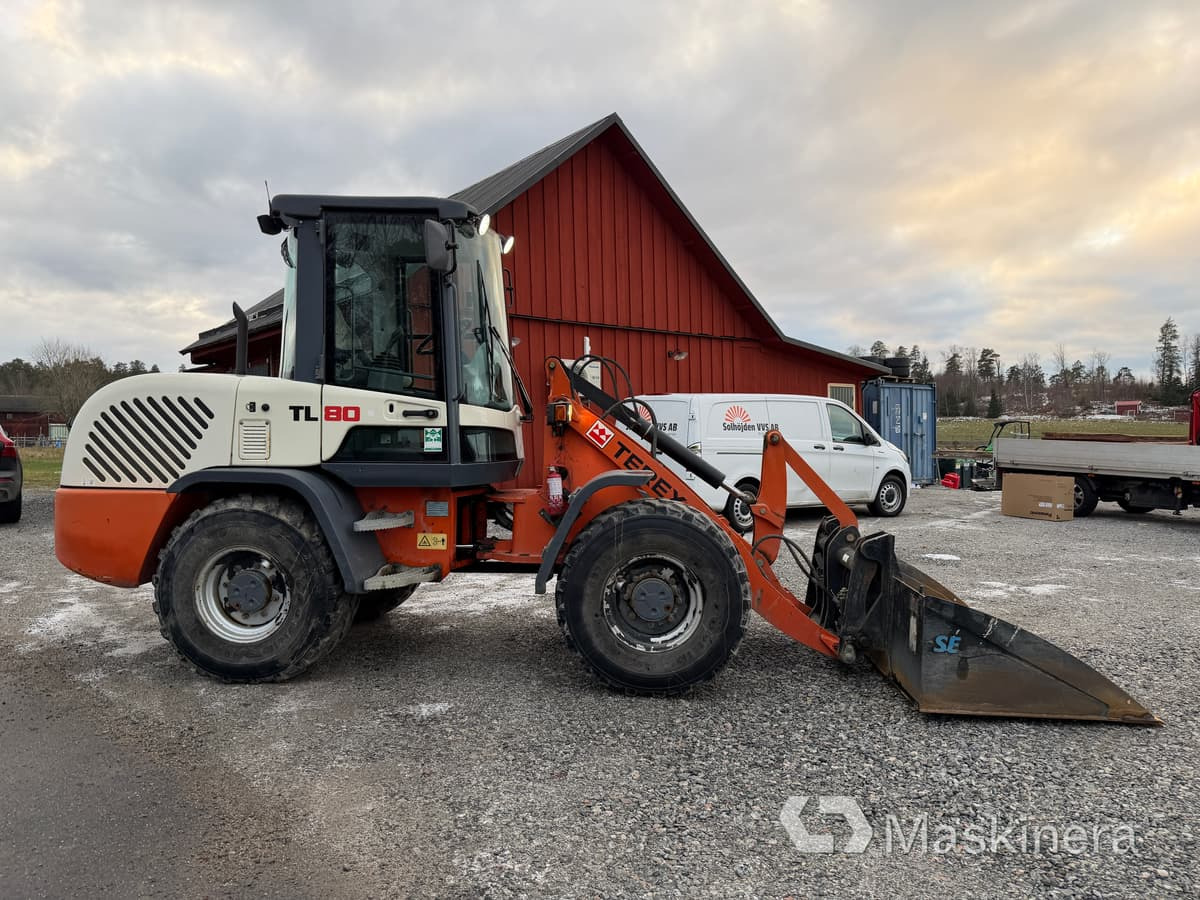 Wheel loader Hjullastare Terex TL80 med tillbehör