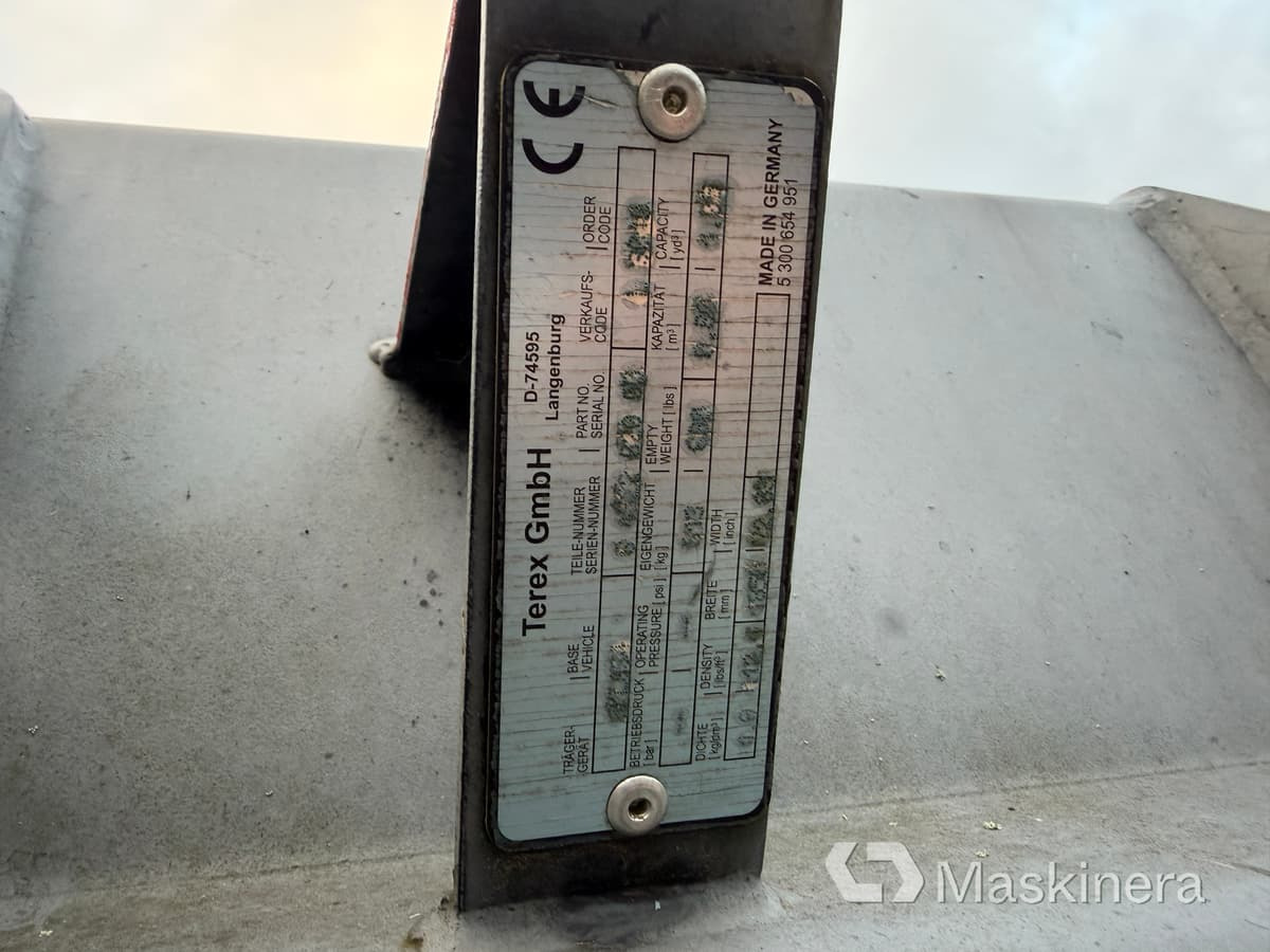 Wheel loader Hjullastare Terex TL80 med tillbehör