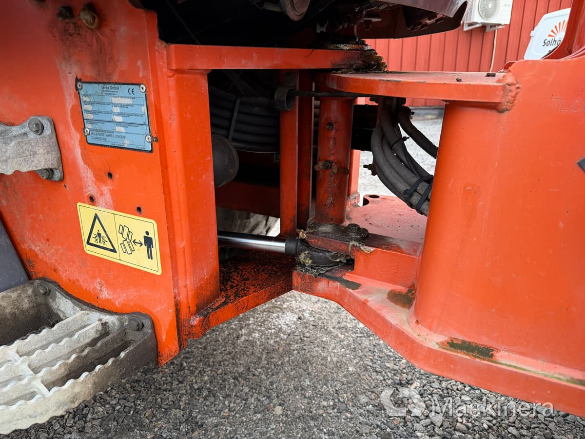 Wheel loader Hjullastare Terex TL80 med tillbehör