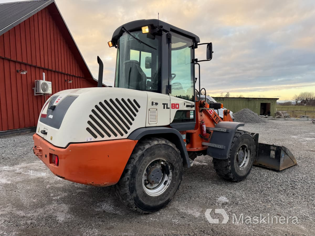 Wheel loader Hjullastare Terex TL80 med tillbehör