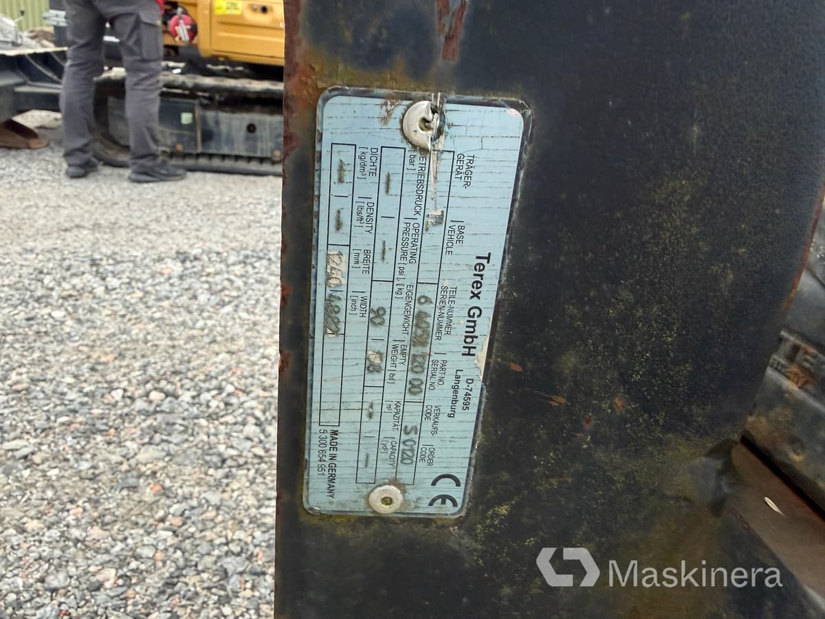 Wheel loader Hjullastare Terex TL80 med tillbehör