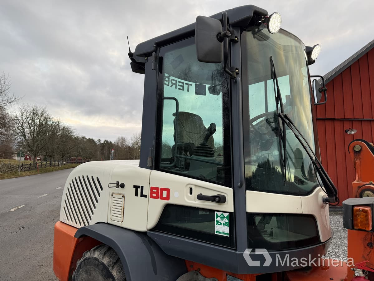 Wheel loader Hjullastare Terex TL80 med tillbehör