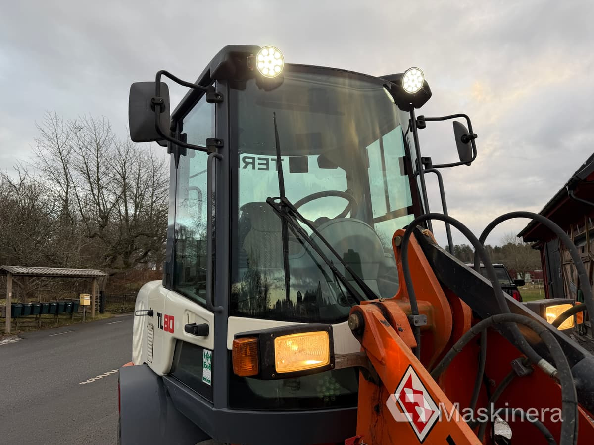 Wheel loader Hjullastare Terex TL80 med tillbehör