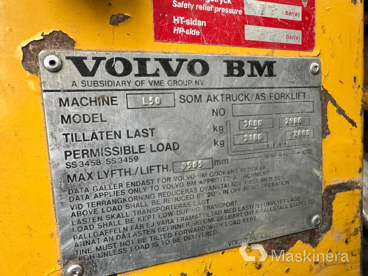 Wheel loader Hjullastare Volvo L50