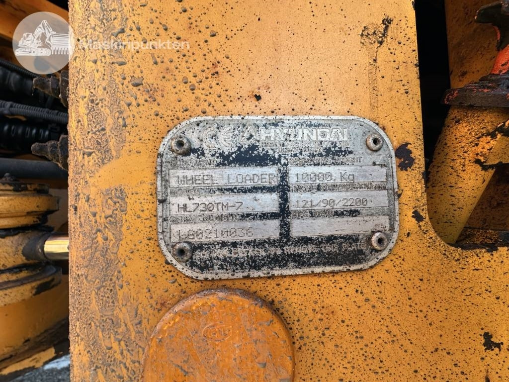 Wheel loader Hyundai HL 730 TM-7