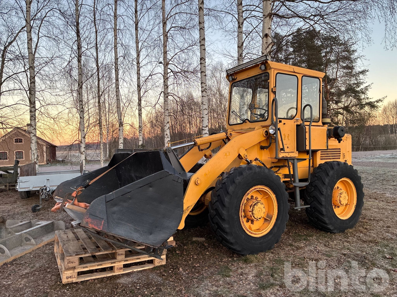 Wheel loader IH intarnational 30 Huff